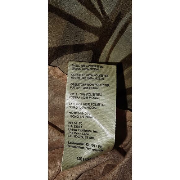 New Free People Julianna Floral Tiered Maxi Dress $168 Small Sable Sand - Picture 11 of 11